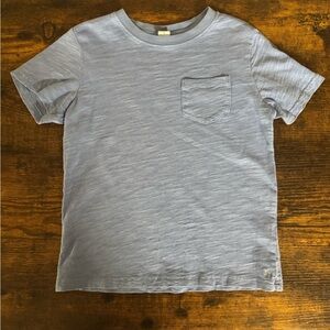 Janie and Jack Kids T-Shirt Blue Size 7 Boys Tee Top Preowned